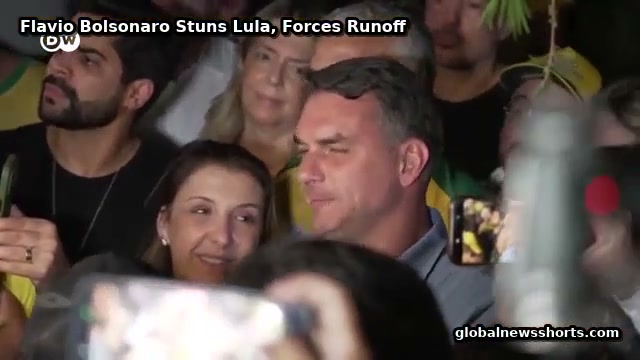 Flávio Bolsonaro Stuns Lula, Forces Brazil Runoff